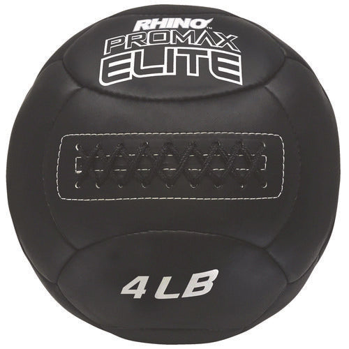 Rhino Promax Elite Medicine Ball, 4 Lb, Black