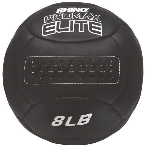 Rhino Promax Elite Medicine Ball, 8 Lb, Black