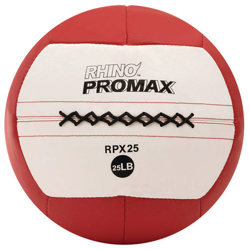 Rhino Promax Medicine Ball, 25 Lb, Red