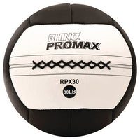 Rhino Promax Medicine Ball, 30 Lb, Black