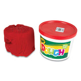 Modeling Dough Bucket, 3 Lbs, Red