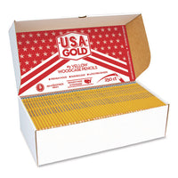 School Pencils, Hb #2, Black Lead, Yellow Barrel, 250/box