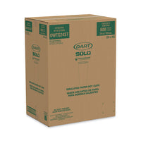 Thermoguard Insulated Paper Hot Cups, 24 Oz, Steam Print, 600/carton
