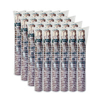 Thermoguard Insulated Paper Hot Cups, 24 Oz, Steam Print, 600/carton