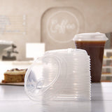 Prima Strawless Plastic Lids, Fits 12 Oz To 26 Oz Cups, Clear, 100 Lids/sleeve, 10 Sleeves/carton