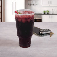 Conex Clearpro Plastic Cold Cups, 30 Oz, Clear, 25/bag, 20 Bags/carton
