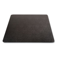 Economat Carpet Chair Mat, Rectangular, 36 X 48, Black, Ships In 4-6 Business Days