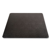 Economat Carpet Chair Mat, Rectangular, 45 X 53, Black, Ships In 4-6 Business Days
