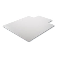 Duramat Moderate Use Chair Mat For Low Pile Carpeting, Lipped, 36 X 48, Clear, 25/pallet, Ships In 4-6 Business Days
