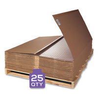 Duramat Moderate Use Chair Mat For Low Pile Carpeting, Lipped, 36 X 48, Clear, 25/pallet, Ships In 4-6 Business Days