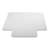 Duramat Moderate Use Chair Mat For Low Pile Carpeting, Lipped, 36 X 48, Clear, 50/pallet, Ships In 4-6 Business Days