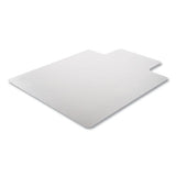 Duramat Moderate Use Chair Mat For Low Pile Carpeting, Lipped, 36 X 48, Clear, 50/pallet, Ships In 4-6 Business Days