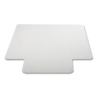 Duramat Moderate Use Chair Mat For Low Pile Carpeting, Lipped, 45 X 53, Clear, 25/pallet, Ships In 4-6 Business Days