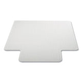 Duramat Moderate Use Chair Mat For Low Pile Carpeting, Lipped, 45 X 53, Clear, 25/pallet, Ships In 4-6 Business Days