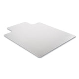 Duramat Moderate Use Chair Mat For Low Pile Carpeting, Lipped, 45 X 53, Clear, 25/pallet, Ships In 4-6 Business Days