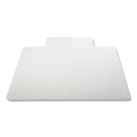 Duramat Moderate Use Chair Mat For Low Pile Carpeting, Lipped, 45 X 53, Clear, 25/pallet, Ships In 4-6 Business Days