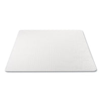 Duramat Moderate Use Chair Mat For Low Pile Carpeting, Rectangular, 46 X 60, Clear, 25/pallet, Ships In 4-6 Business Days