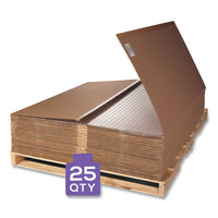 Duramat Moderate Use Chair Mat For Low Pile Carpeting, Rectangular, 46 X 60, Clear, 25/pallet, Ships In 4-6 Business Days