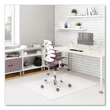 Duramat Moderate Use Chair Mat For Low Pile Carpeting, Rectangular, 46 X 60, Clear, 25/pallet, Ships In 4-6 Business Days