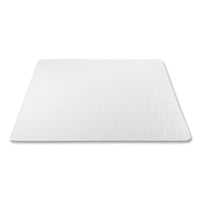 Duramat Moderate Use Chair Mat For Low Pile Carpeting, Rectangular, 46 X 60, Clear, 50/pallet, Ships In 4-6 Business Days