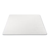 Duramat Moderate Use Chair Mat For Low Pile Carpeting, Rectangular, 46 X 60, Clear, 50/pallet, Ships In 4-6 Business Days