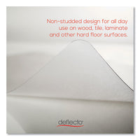Economat Antimicrobial Chair Mat, Lipped, 36 X 48, Clear, Ships In 4-6 Business Days