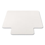 Economat Antimicrobial Chair Mat, Lipped, 36 X 48, Clear, Ships In 4-6 Business Days