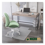 Economat Antimicrobial Chair Mat, Lipped, 36 X 48, Clear, Ships In 4-6 Business Days