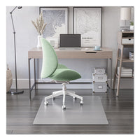 Economat Antimicrobial Chair Mat, Rectangular, 45 X 63, Clear, Ships In 4-6 Business Days