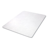 Economat Antimicrobial Chair Mat, Rectangular, 45 X 63, Clear, Ships In 4-6 Business Days