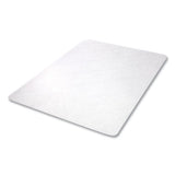 Economat Antimicrobial Chair Mat, Rectangular, 45 X 63, Clear, Ships In 4-6 Business Days
