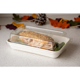 Worldview 100% Recycled Content Lid, 7 X 1.75, Clear, Plastic, 200/carton