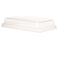 Worldview 100% Recycled Content Lid, 7 X 1.75, Clear, Plastic, 200/carton