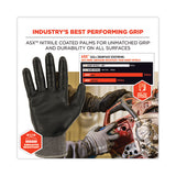 Proflex 7072 Ansi A7 Nitrile-coated Cr Gloves, Gray, X-large, Pair, Ships In 1-3 Business Days