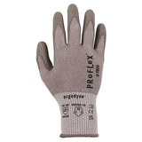 Proflex 7024 Ansi A2 Pu Coated Cr Gloves, Gray, X-small, Pair, Ships In 1-3 Business Days