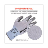 Proflex 7025 Ansi A2 Pu Coated Cr Gloves, Blue, Large, 12 Pairs/pack, Ships In 1-3 Business Days