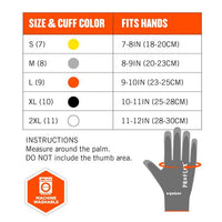 Proflex 7044 Ansi A4 Pu Coated Cr Gloves, Gray, X-small, Pair, Ships In 1-3 Business Days