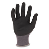 Proflex 7043 Ansi A4 Nitrile Coated Cr Gloves, Gray, Medium, 12 Pairs, Ships In 1-3 Business Days
