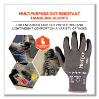 Proflex 7043 Ansi A4 Nitrile Coated Cr Gloves, Gray, X-large, 12 Pairs, Ships In 1-3 Business Days