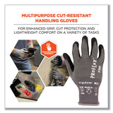 Proflex 7043 Ansi A4 Nitrile Coated Cr Gloves, Gray, X-large, 12 Pairs, Ships In 1-3 Business Days