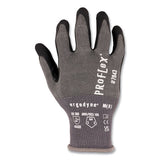 Proflex 7043 Ansi A4 Nitrile Coated Cr Gloves, Gray, 2x-large, 12 Pairs, Ships In 1-3 Business Days