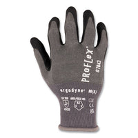 Proflex 7043 Ansi A4 Nitrile Coated Cr Gloves, Gray, Small, 1 Pair, Ships In 1-3 Business Days