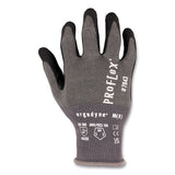 Proflex 7043 Ansi A4 Nitrile Coated Cr Gloves, Gray, Large, 1 Pair, Ships In 1-3 Business Days