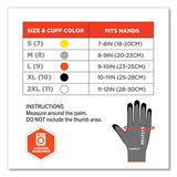 Proflex 7043 Ansi A4 Nitrile Coated Cr Gloves, Gray, 2x-large, 1 Pair, Ships In 1-3 Business Days