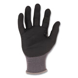 Proflex 7043 Ansi A4 Nitrile Coated Cr Gloves, Gray, 2x-large, 1 Pair, Ships In 1-3 Business Days