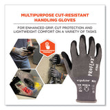Proflex 7043 Ansi A4 Nitrile Coated Cr Gloves, Gray, 2x-large, 1 Pair, Ships In 1-3 Business Days