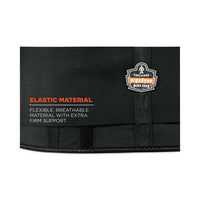 Proflex 1650 Economy Elastic Back Support Brace, 3x-large, 46" To 52" Waist, Black, Ships In 1-3 Business Days