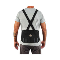 Proflex 1600 Standard Elastic Back Support Brace, X-small, 20" To 25" Waist, Black, Ships In 1-3 Business Days