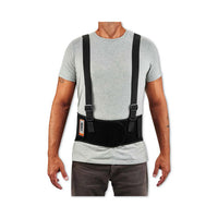 Proflex 1600 Standard Elastic Back Support Brace, X-small, 20" To 25" Waist, Black, Ships In 1-3 Business Days