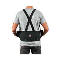 Proflex 1625 Elastic Back Support Brace, X-small, 20" To 25" Waist, Black, Ships In 1-3 Business Days